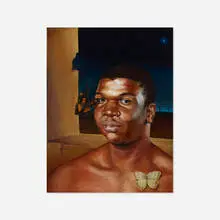 Kehinde Wiley, Limbo Series #5, 1998, oil on canvas