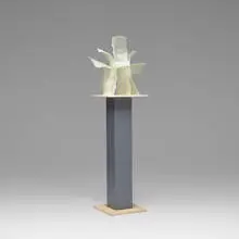 Frank Gehry, Memory of Sophie Calle's Flower, 2012, cast urethane, birch plywood, lacquered wood
