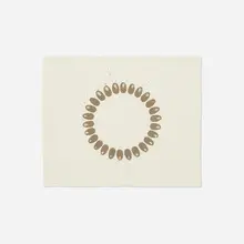 Richard Long, Untitled (mud drawing), 1992, River Avon mud on Japanese paper