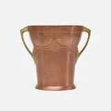 Albin Müller, wine cooler, c. 1904, copper, brass