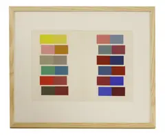 Josef Albers, Untitled, 1963 Screenprint 31 x 41cm