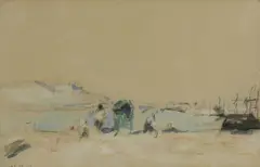 Hercules Brabazon Brabazon, Untitled, pencil and watercolour 16 x 23.5cm
