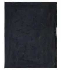 Arnulf Rainer, Übermalung, 1960, Öl auf Leinwand. Im Künstlerrahmen