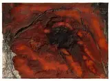 Pagan by Emil Schumacher, 1977, Öl auf Leinwand, sold May 2018