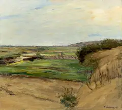 Dünenlandschaft by Max Liebermann, 1912, Öl auf Leinwand, sold Nov 2019