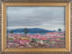 Stanislav Lolek, Landscape Near Nitra, 1931, oil on cardboard
