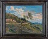 Robert Vacík, Path on a Hill, First half of 20th century, oil on canvas