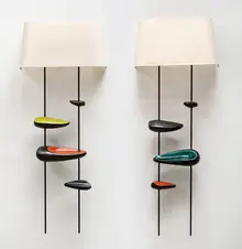 Georges Jouve, Sconces (2), Executed c. 1955