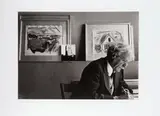 Dorothy Norman, Alfred Stieglitz at an American Place, Gelatin silver print