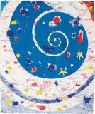 Untitled (SFM82-301) by Sam Francis, 1982, Monotype and woodcut of dry pigment, inks, and oils on paper, sold Mar 2017