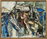 Jean Paul Riopelle, Kenavo, 1962, Oil on canvas