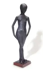 Giuseppe Scalvini, Untitled (Ballerina), c. 1965, Patinated bronze