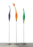 Philip Baldwin, Nonfoux V450, V495, V425 (3), c. 2000, Blown glass and metal