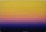 Norman Zammitt, Study for Blue Burning, 1983, Acrylic on canvas board