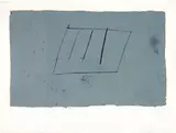 Jake Berthot, Untitled, 1974, Enamel and graphite on paper
