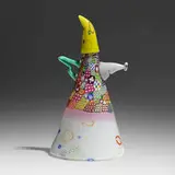 Richard Marquis, Crazy Quilt Silhouette Wizard Teapot
