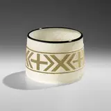 Preston Singletary, Tlingit basket, 2012, blown and sand-carved glass