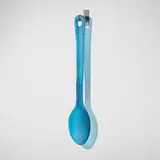 Rick Beck, Turquoise Spoon, 2006, cast glass