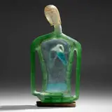 Robin Grebe, Ablution, 2000, painted cast glass, stone