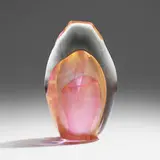 Dominick Labino, Emergence, 1978, blown, cut, and polished glass