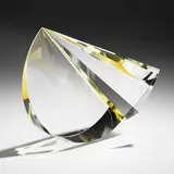 Martin Rosol, Psycosmia, 1992, sandblasted, cut, and polished glass
