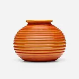 Glen Lukens, Vase, c. 1940, glazed earthenware