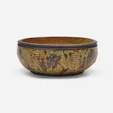 Bowl by Otto & Vivika Heino, c. 1975, glazed stoneware, sold Oct 2023
