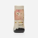 Bennett Bean, Vase, c. 1982, pit-fired and painted earthenware