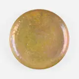 Charger by Beatrice Wood, luster-glazed earthenware, sold Oct 2023