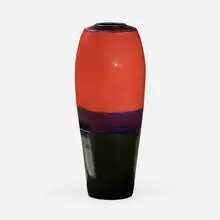 Stephen Merritt, Floor vase, c. 1990, glazed porcelain