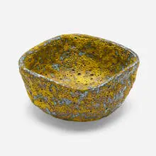 Polia Pillin, Bowl, volcanic-glazed earthenware