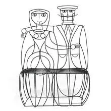 John Risley, Woman and Man settee