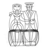 John Risley, Woman and Man settee