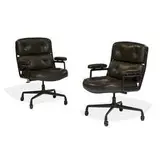 Charles and Ray Eames, Time Life desk chairs, pair