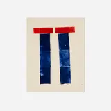 Lyman Emmet Kipp, Jr., Untitled, 1969, rolled printer's ink on paper