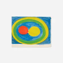 Theo Hios, Untitled, 1969, graphite and gauche on paper