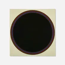 John Stephan, Disc 4, 1970, acrylic on canvas