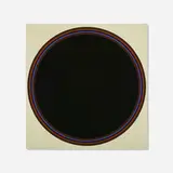 John Stephan, Disc 4, 1970, acrylic on canvas