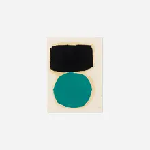 Ray Parker, Untitled, c. 1962, oil on paper