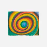 Theo Hios, Untitled, 1970, gouache on paper