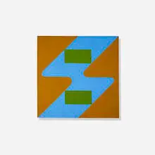Untitled by Neil Williams, 1963, oil on canvas, sold Jan 2018