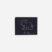 Untitled (Radiant Baby) by Keith Haring, c. 1980, chalk on paper, sold Jan 2018