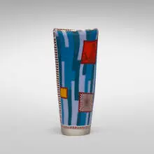 Scott Chaseling, Times Together, 2000, painted, fused and hand-blown rolled-up glass