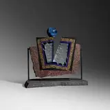 William Carlson, Vetro Muralis, 1999, granite, glass, enameled steel