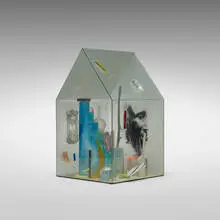 Therman Statom, Untitled, c. 1990, glass, mixed media