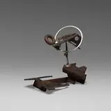 Mark di Suvero, Untitled, 1991, stainless steel, cast iron, mild steel