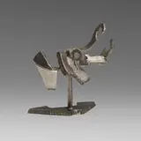Mark di Suvero, L'ouvert, 2004, cut and welded stainless steel