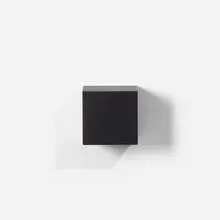 Susan York, Untitled (Graphite Cube), 2007, graphite