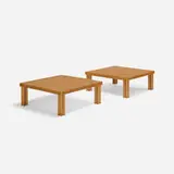 Gianfranco Frattini, Kyoto coffee tables, pair