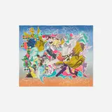 Spectralia (from Imaginary Places series) by Frank Stella, 1994, relief-printed etching, lithograph, aquatint, engraving and screenprint on paper, sold Oct 2017